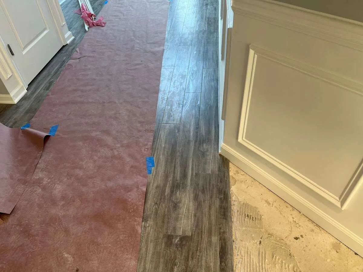 Completed marble shower restoration in Rochelle